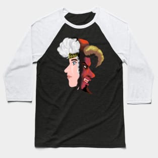 Angel and Demon Baseball T-Shirt